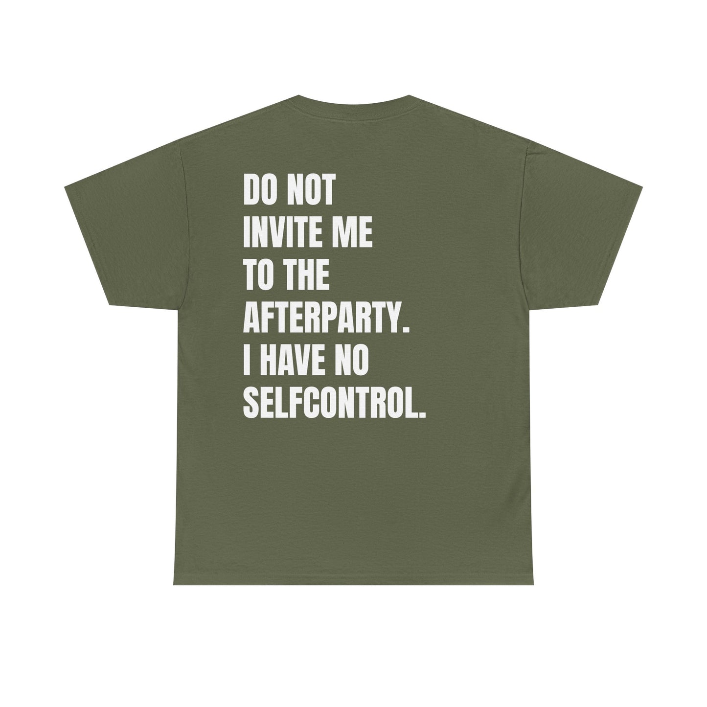 Unisex Heavy Cotton Tee - I have no selfcontrol