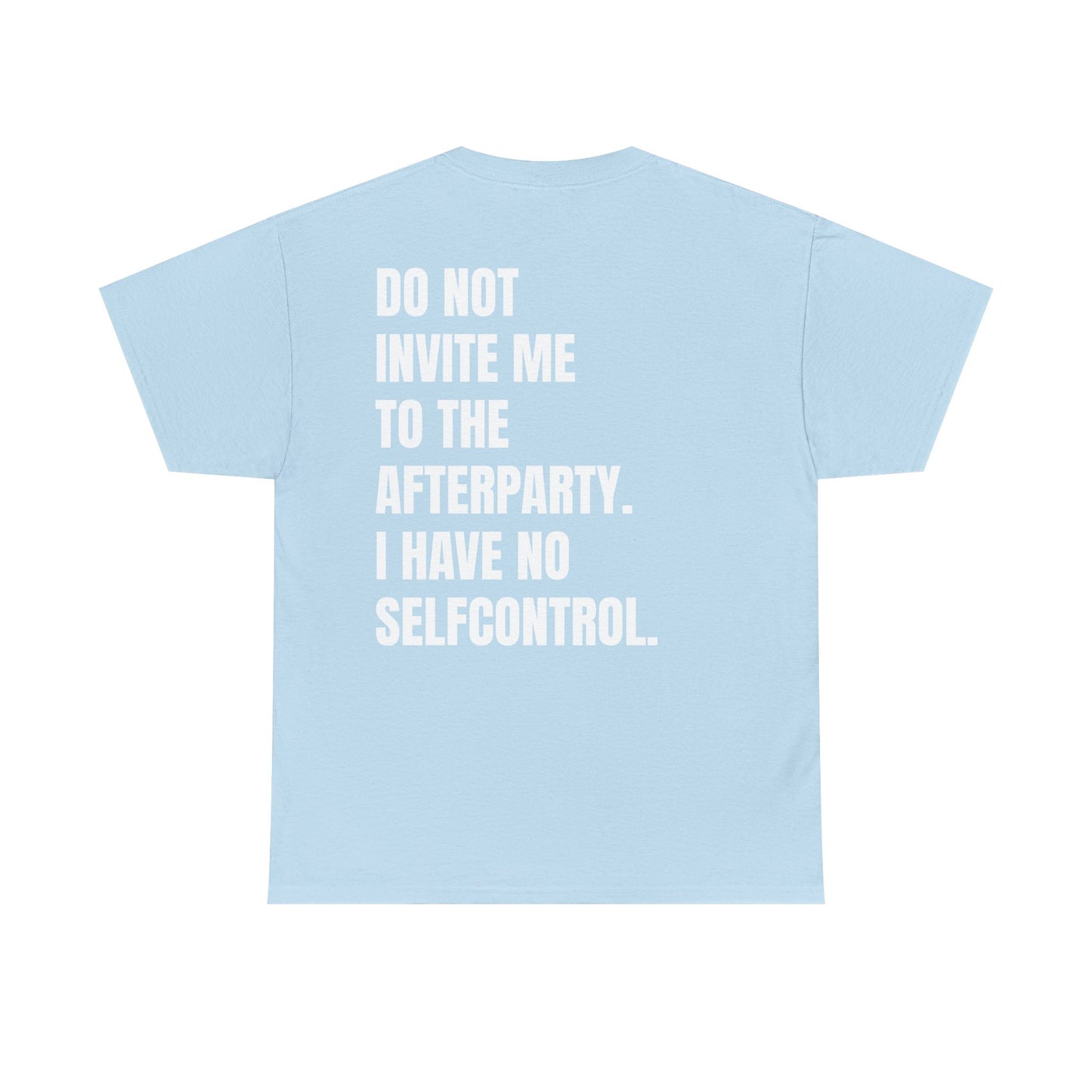 Unisex Heavy Cotton Tee - I have no selfcontrol