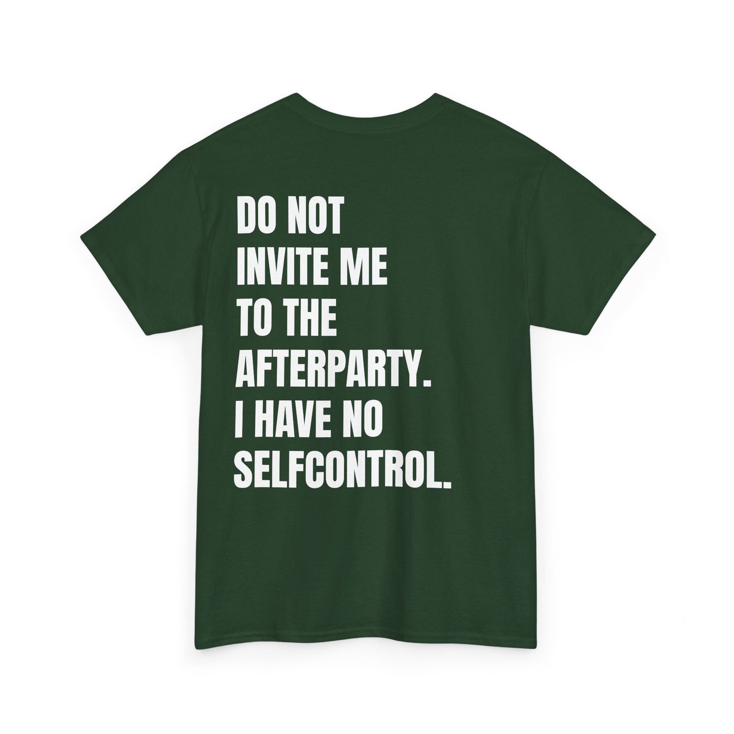 Unisex Heavy Cotton Tee - I have no selfcontrol