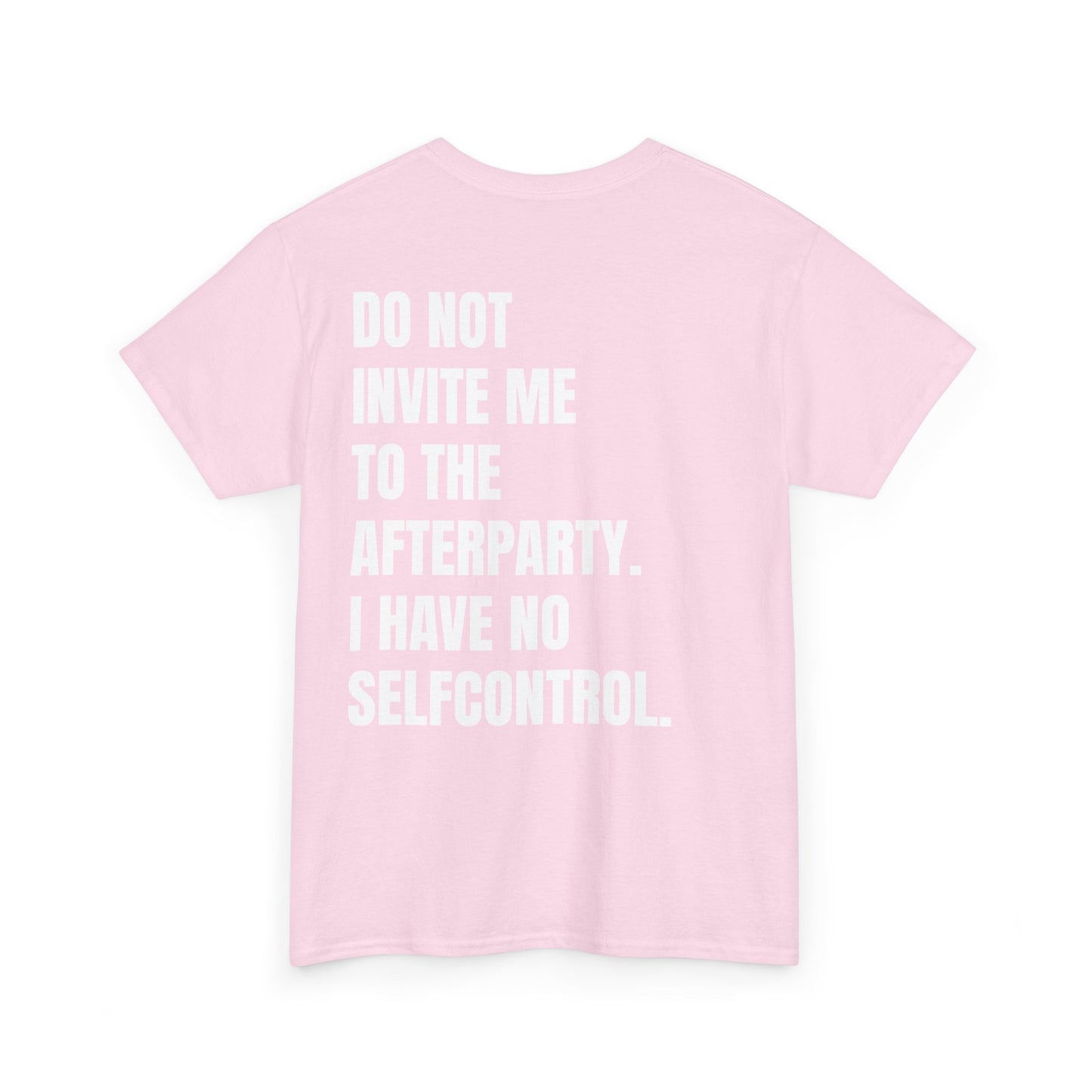 Unisex Heavy Cotton Tee - I have no selfcontrol