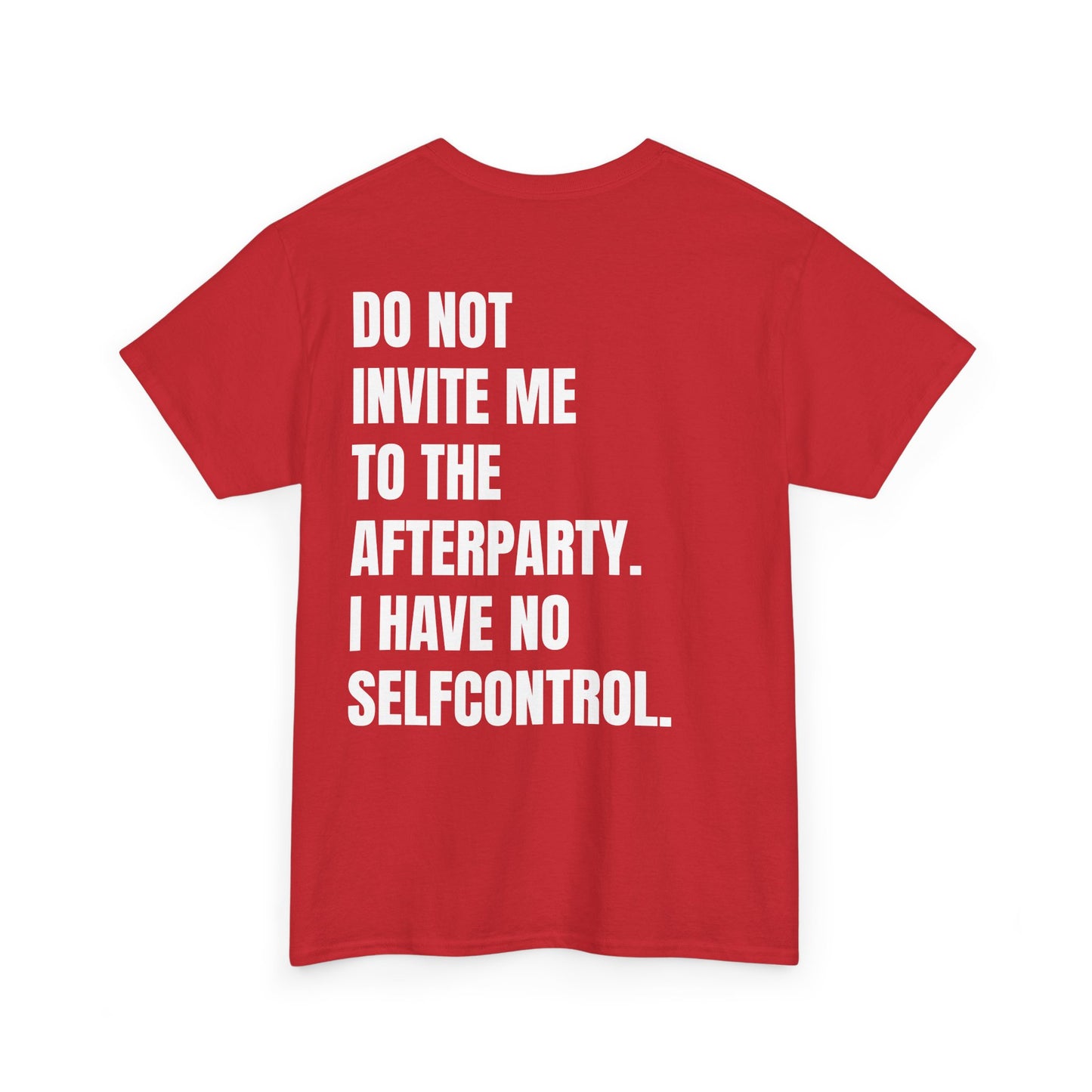 Unisex Heavy Cotton Tee - I have no selfcontrol