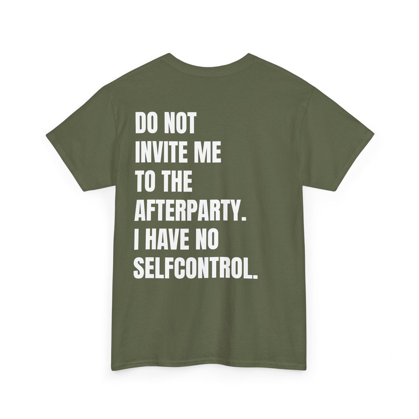 Unisex Heavy Cotton Tee - I have no selfcontrol