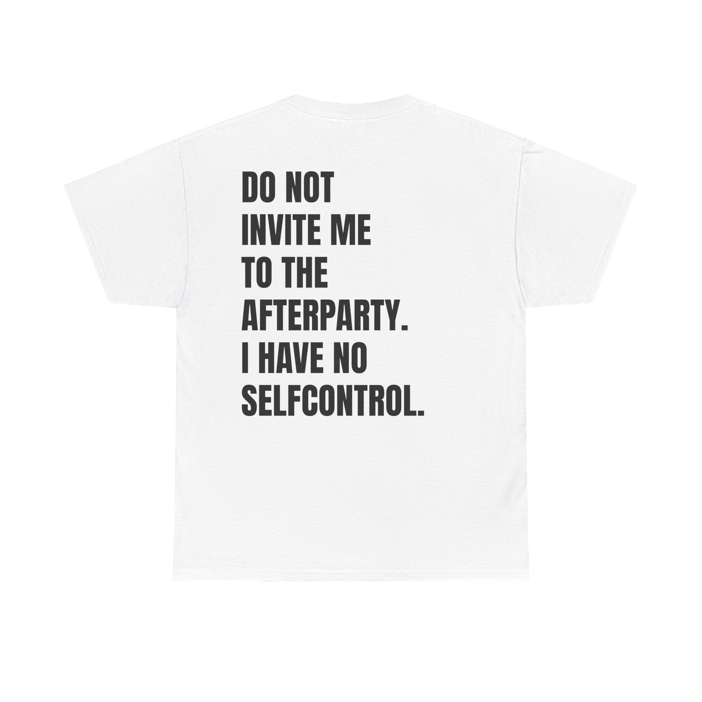 Unisex Heavy Cotton Tee - I have no selfcontrol