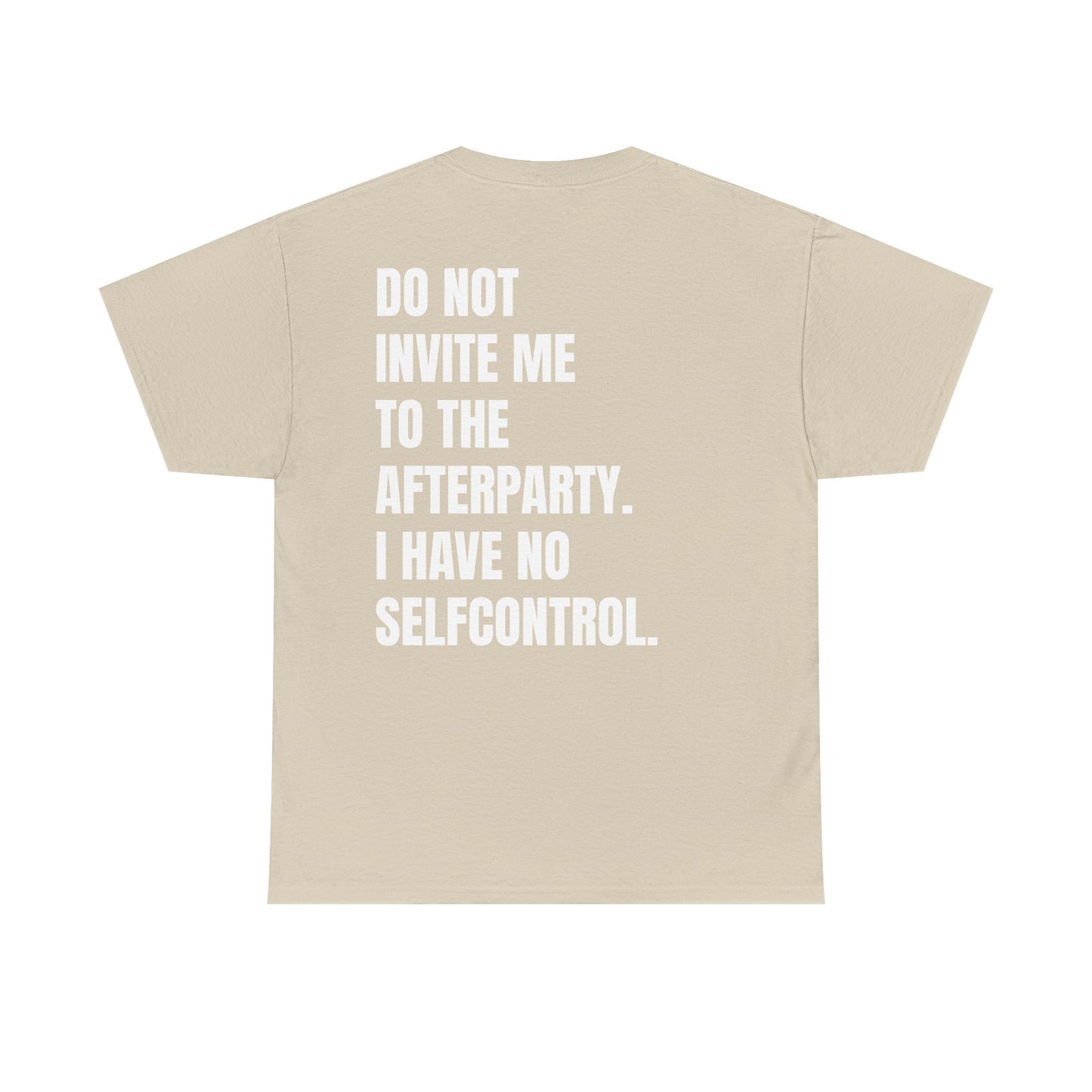 Unisex Heavy Cotton Tee - I have no selfcontrol