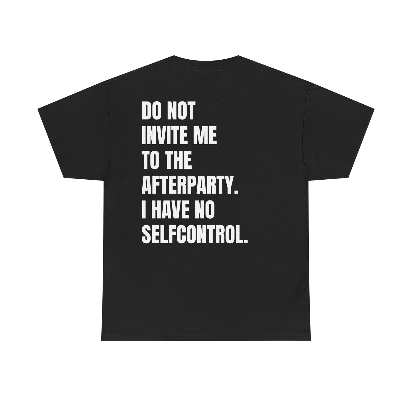 Unisex Heavy Cotton Tee - I have no selfcontrol