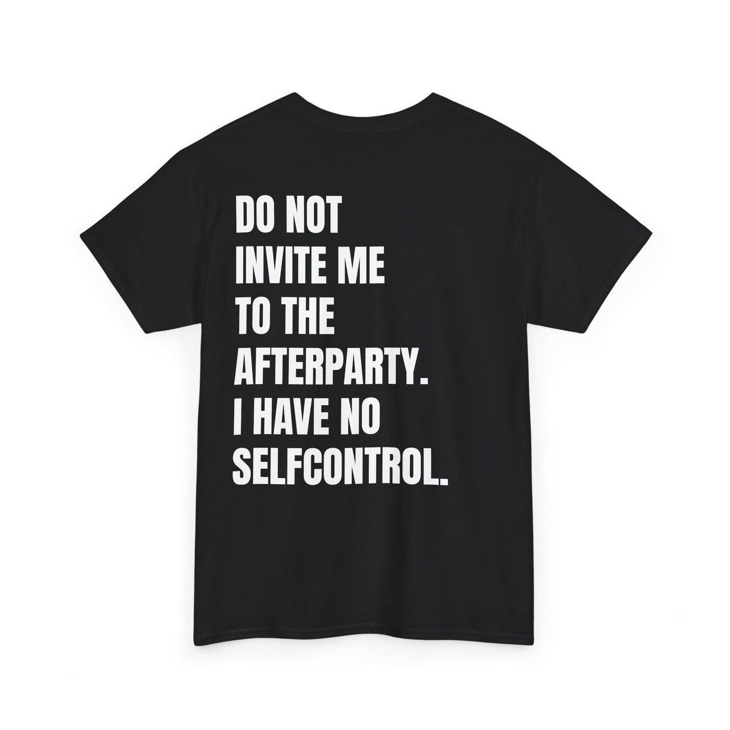 Unisex Heavy Cotton Tee - I have no selfcontrol