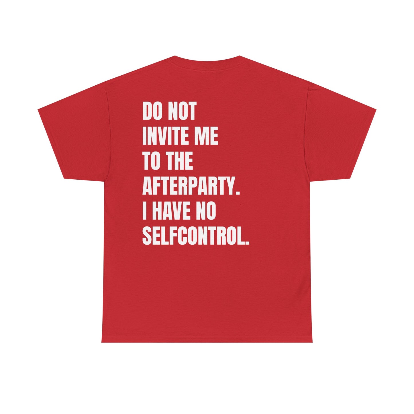Unisex Heavy Cotton Tee - I have no selfcontrol