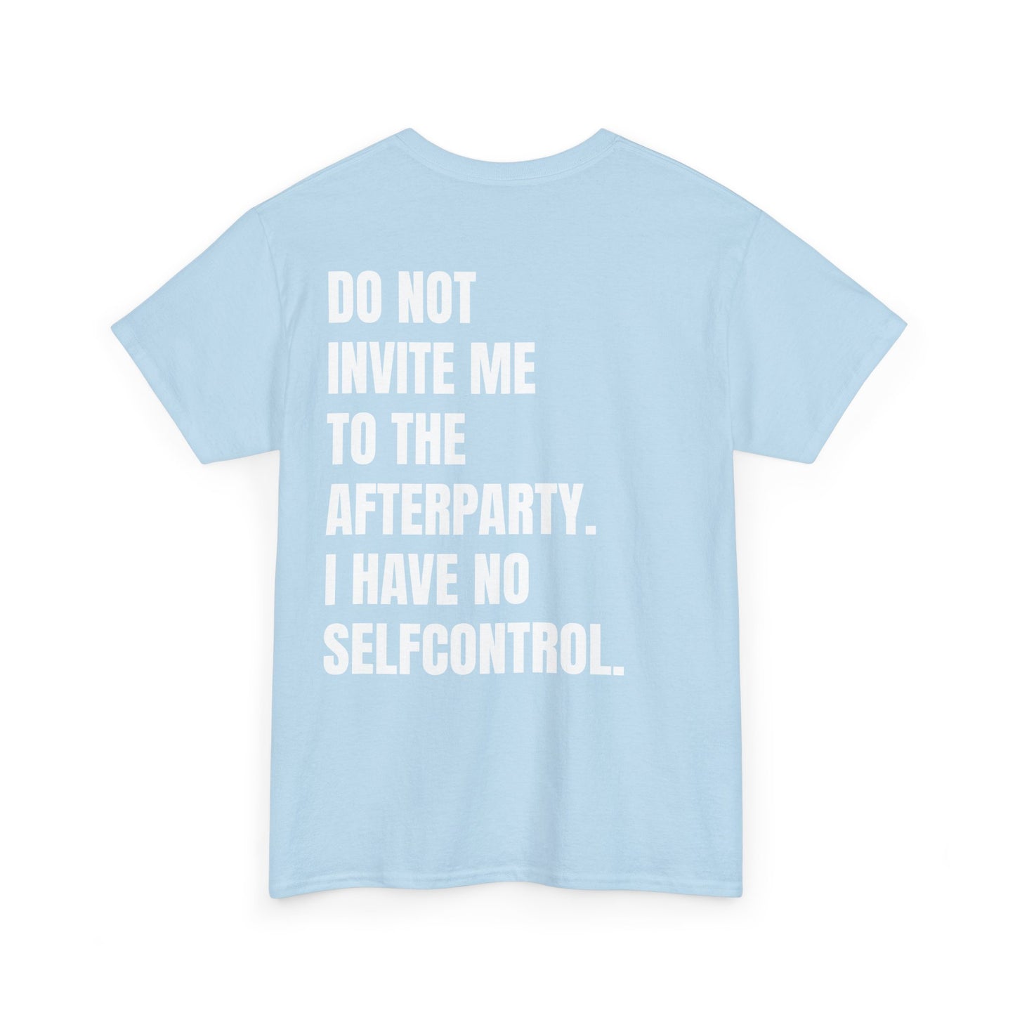 Unisex Heavy Cotton Tee - I have no selfcontrol
