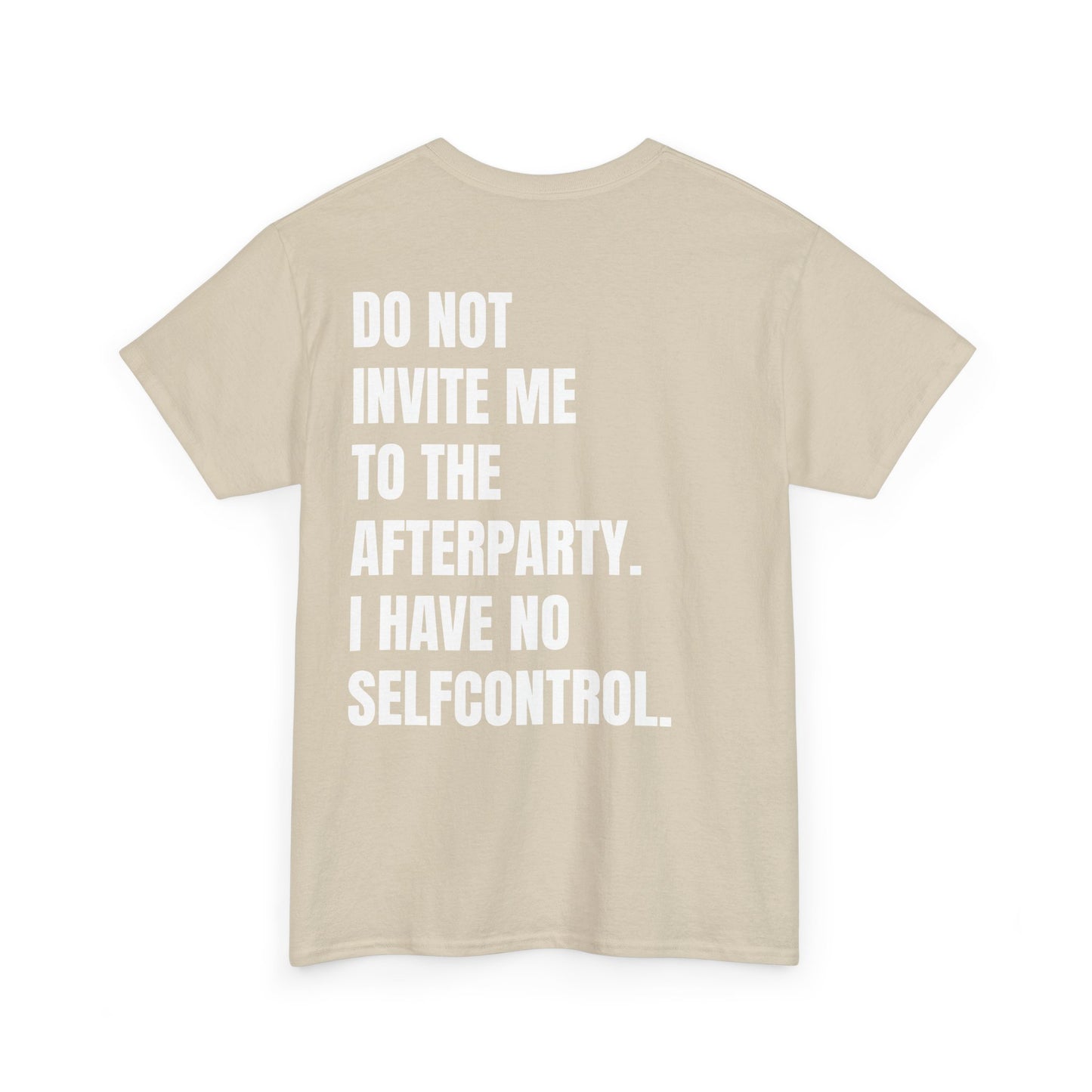 Unisex Heavy Cotton Tee - I have no selfcontrol