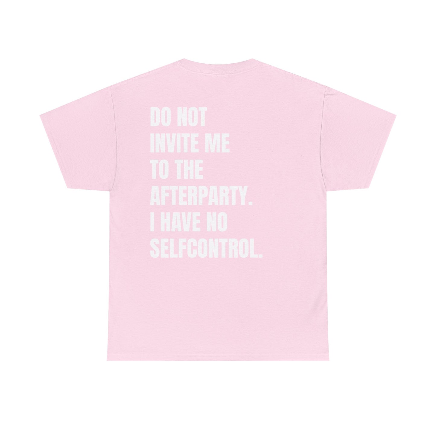 Unisex Heavy Cotton Tee - I have no selfcontrol